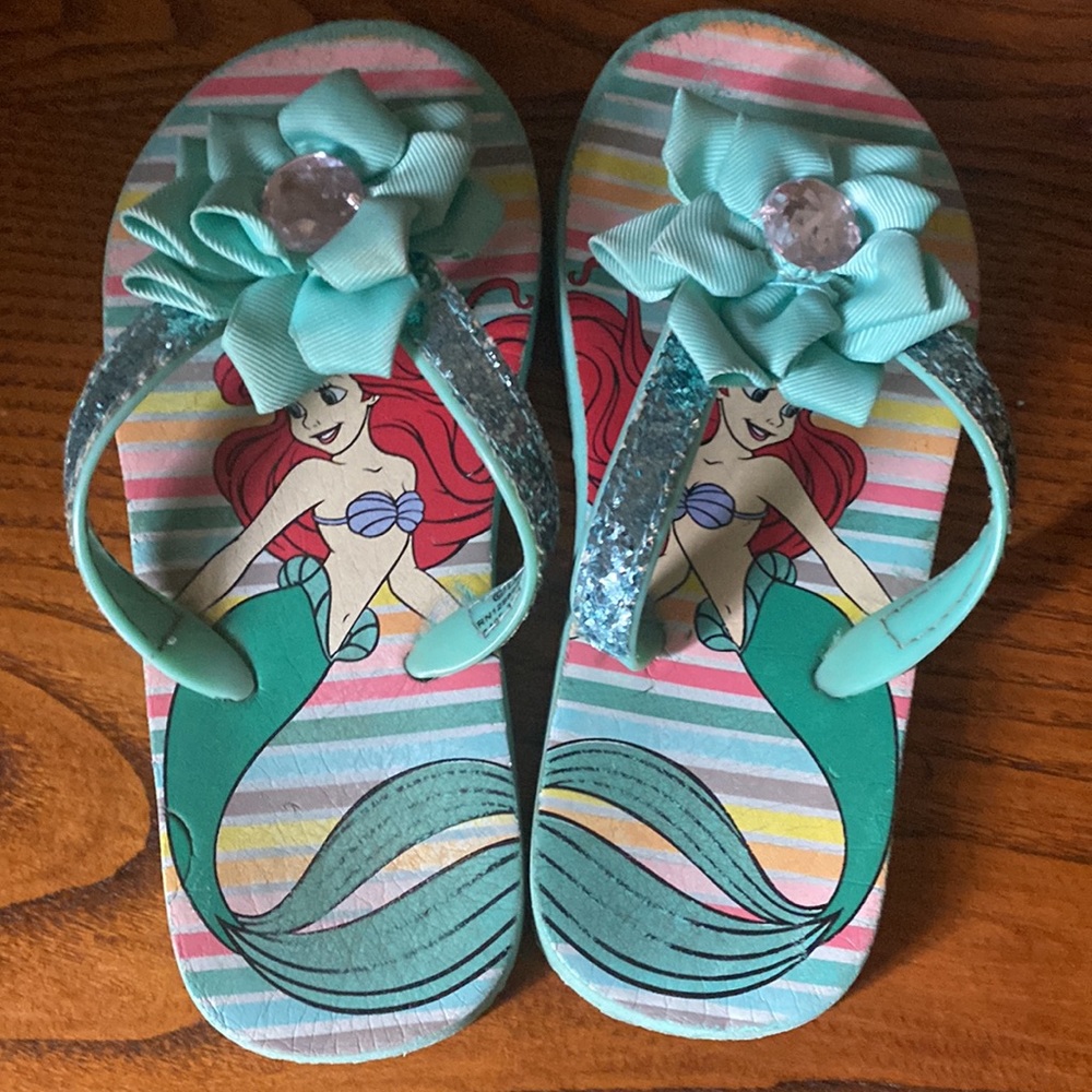 3 for $8. Disney Ariel Flipflops